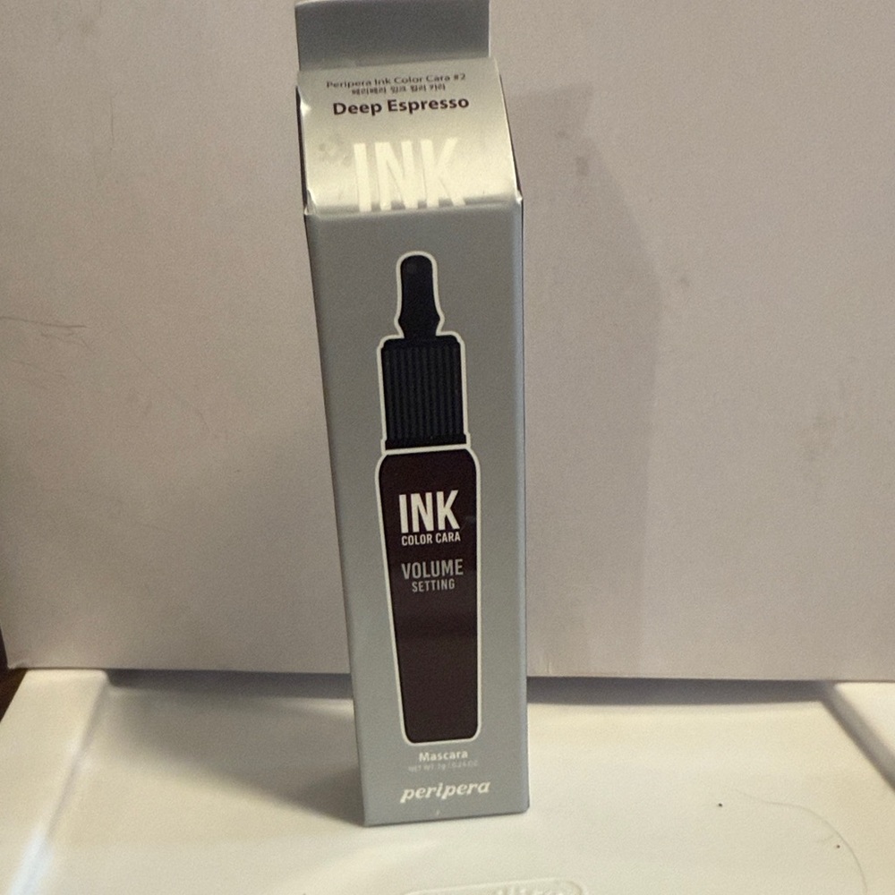 4/$30 Peripera Ink Color Cara Mascara in Deep Espresso